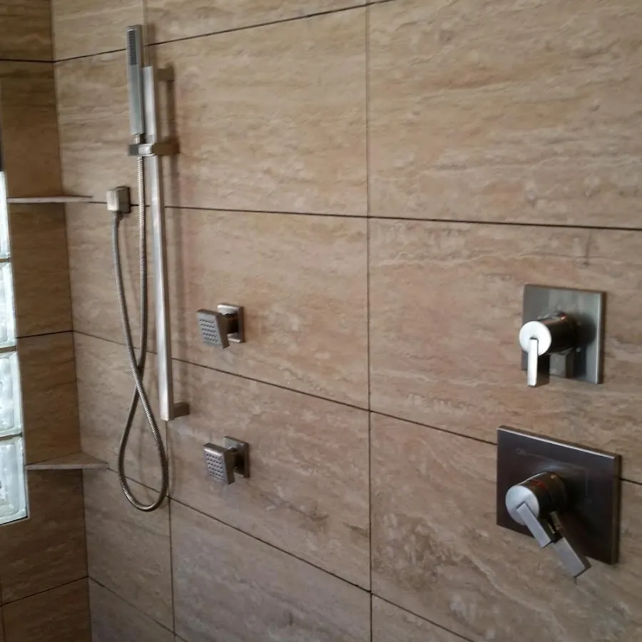 Shower fixture installation for Water Heater Replacement in Huber Heights